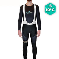 COLLANT CYCLISTE ORANGE LIBERTY+ - AUTOMNE - HOMME cuissard long homme GT-Cycle Outdoor Store XS Avec Bretelles