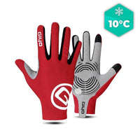 Gants vélo d'automne Rouge - Skin+ gants vélo CycloPro L
