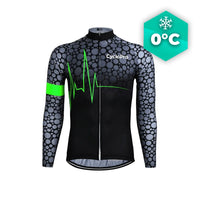 MAILLOT LONG DE CYCLISME VERT - HIVER - PULSATION+ Maillot thermique homme GT-Cycle Outdoor Store S
