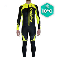Tenue cycliste automne jaune - Flash+ Tenue de cyclisme automne homme GT-Cycle Outdoor Store Jaune - Bretelles XS