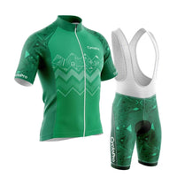 tenue cycliste ete wave verte