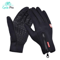 GANTS COUPE-VENT - AUTOMNE / HIVER - DESTOCKAGE CycloPro Noir S