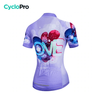 MAILLOT MANCHE COURTE FEMME - LOVE GT-Cycle Outdoor Store
