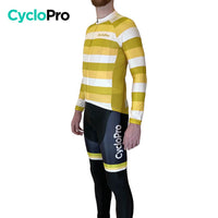 Tenue cycliste automne Jaune Homme - Evasion+ tenue de cyclisme automne GT-Cycle Outdoor Store
