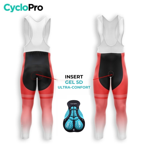 Red Man Fall Cycling Outfit - Trace+