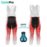 Red Man Fall Cycling Outfit - Trace+