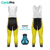 Autumn Yellow Man Cycling Outfit - Dimension+