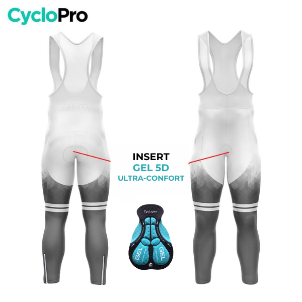 Outfit da ciclismo invernale Black Man - Crystal+