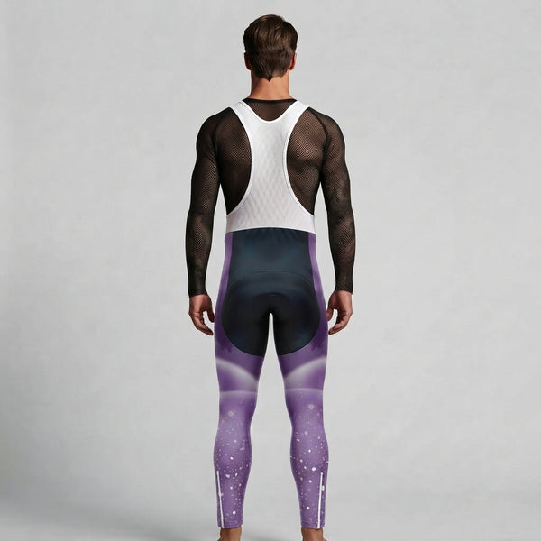 COLLANT CYCLISTE HIVER HOMME VIOLET SNOW 