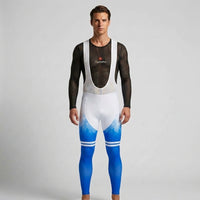 COLLANT CYCLISTE AUTOMNE HOMME BLEU CRISTAL