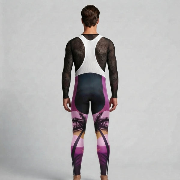 Ciclista invernale Inverno Man - Sunrise+