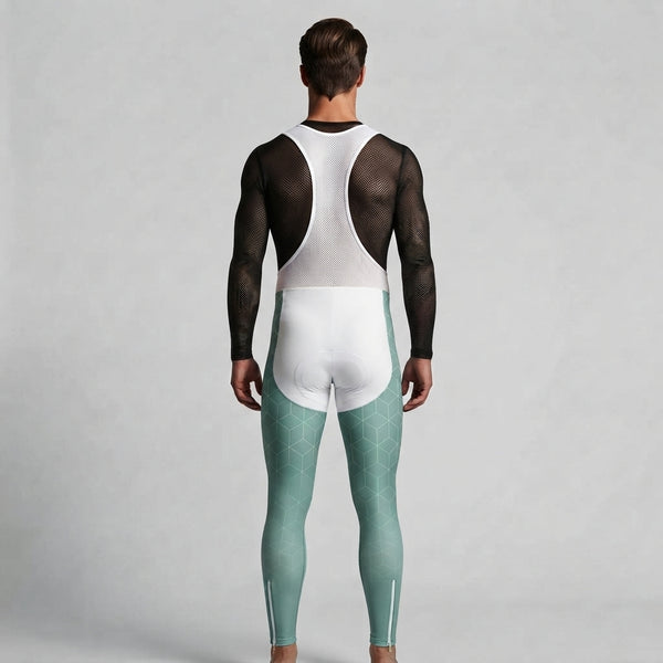 COLLANT CYCLISTE HIVER HOMME  VERT CUBIC 1