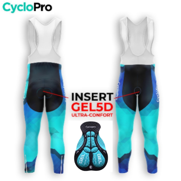 Outfit da ciclismo invernale Blue Man - Horizon+ - Destingock