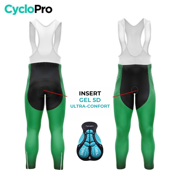 Outfit da ciclismo invernale Green Man - Dimension+