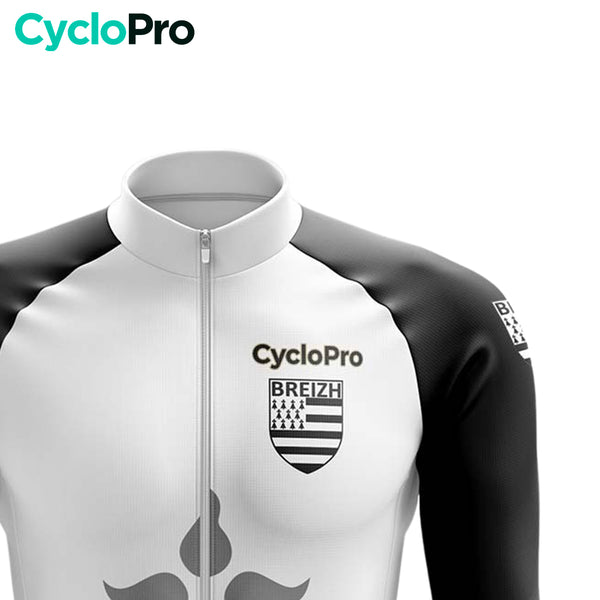 Maglia ciclistica lunga - inverno - Brittany