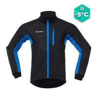 VESTE THERMIQUE CYCLISME GRANd FROID BLEU CYCLOPRO