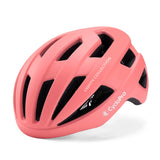 casque velo route femme rose lighty