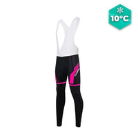 COLLANT CYCLISTE POUR FEMMES NOIRE ET ROSE - AUTOMNE Collant automne femme GT-Cycle Outdoor Store Avec S 