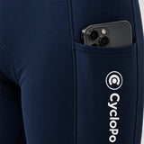 collant thermique cyclisme homme core bleu 6