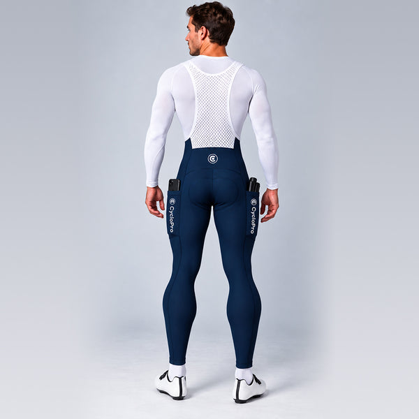 collant thermique cyclisme homme core bleu 7