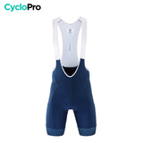 Cuissard Cyclisme/VTT - UniConfort Cuissard cycliste cyclopro Bleu Marine XS 