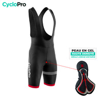 Pacchetto estivo rosso completo eklïps - outfit da ciclismo + guanti + calzini + occhiali