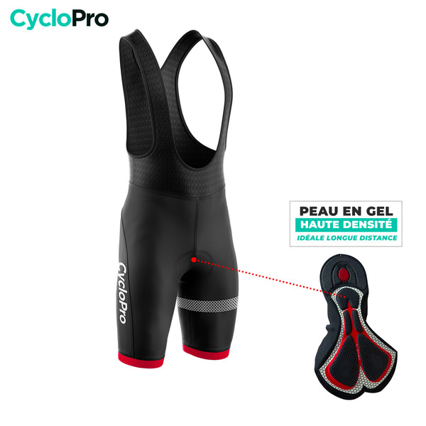 Pacchetto estivo rosso completo eklïps - outfit da ciclismo + guanti + calzini + occhiali
