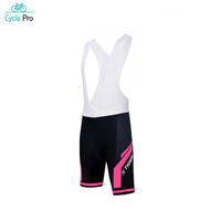Cosce per bici da strada nere e rosa - Comfort+ - Destockage