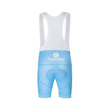 cuissard cycliste femme bleu dos