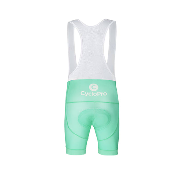 cuissard cycliste femme vert dos