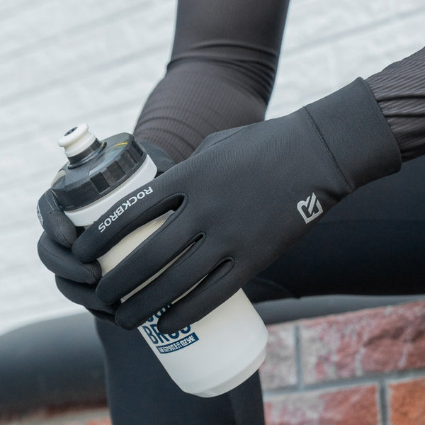 gants de running skinny noir 3