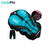 Outfit da ciclismo invernale Green Man - Cubic+