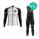 Outfit da ciclismo invernale bianco - Eklïps