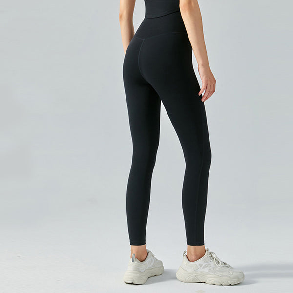legging fitness taille haute femme noir