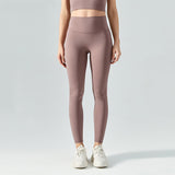 legging fitness taille haute femme taupe