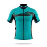 maillot cyclisme bleu diamond