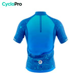 Jersey per ciclismo su strada blu - Wave+