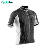 Jersey per ciclismo su strada grigio - Pixel+