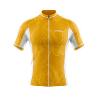 maillot cyclisme jaune fluidity