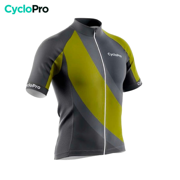 maillot cyclisme jaune gladiator 34