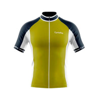 maillot cyclisme jaune uni