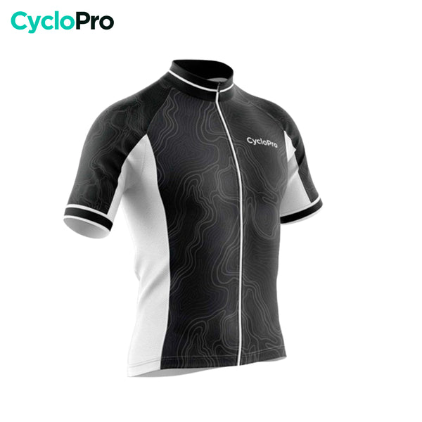 maillot cyclisme noir fluidity 34