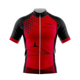 maillot cyclisme rouge mont ventoux