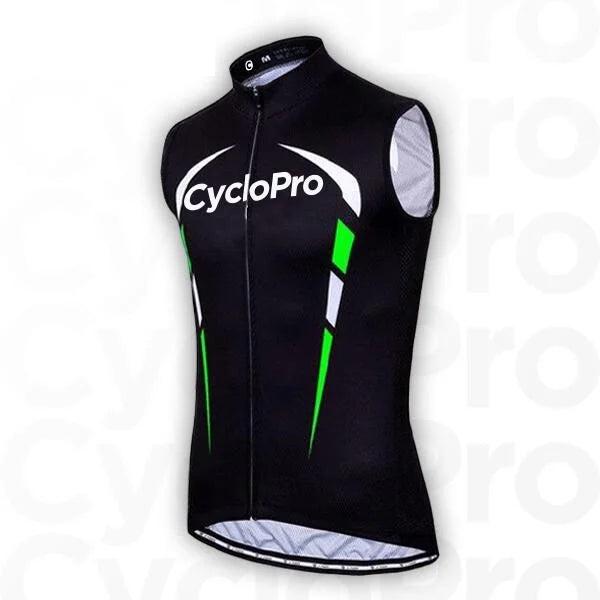 Maillot Cyclisme sans manches Noir et Rouge - Dynamo maillot sans manches GT-Cycle Outdoor Store Noir et Vert 4XL 