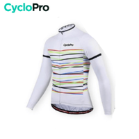 Outfit da ciclismo invernale bianco - Happy+ - Destockage
