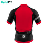 Pacchetto estivo rosso completo eklïps - outfit da ciclismo + guanti + calzini + occhiali