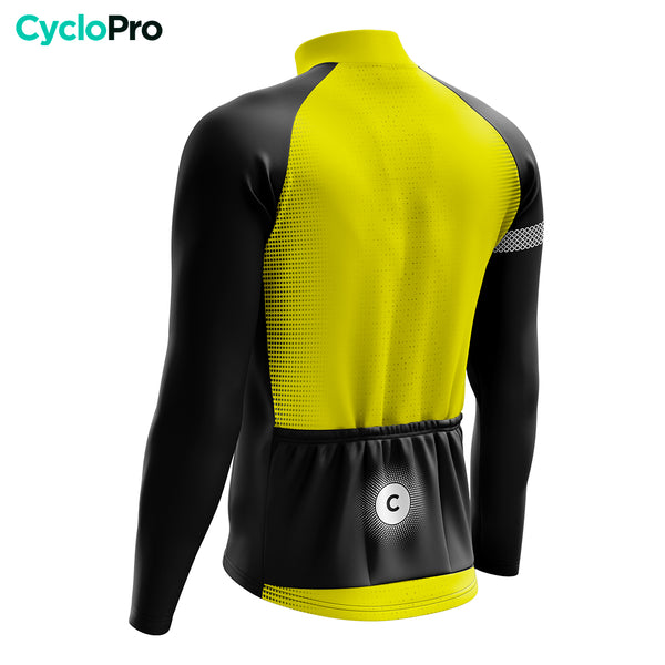 Outfit di ciclismo invernale giallo - Eklïps