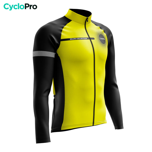 Outfit di ciclismo invernale giallo - Eklïps