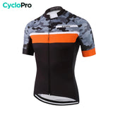 Ciclista di rotta arancione - Camoride