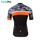 Ciclista di rotta arancione - Camoride